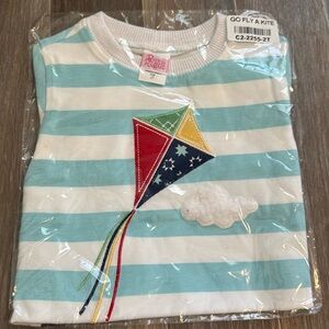 Ricrac & Ruffles - Go fly a kite shirt - 2T